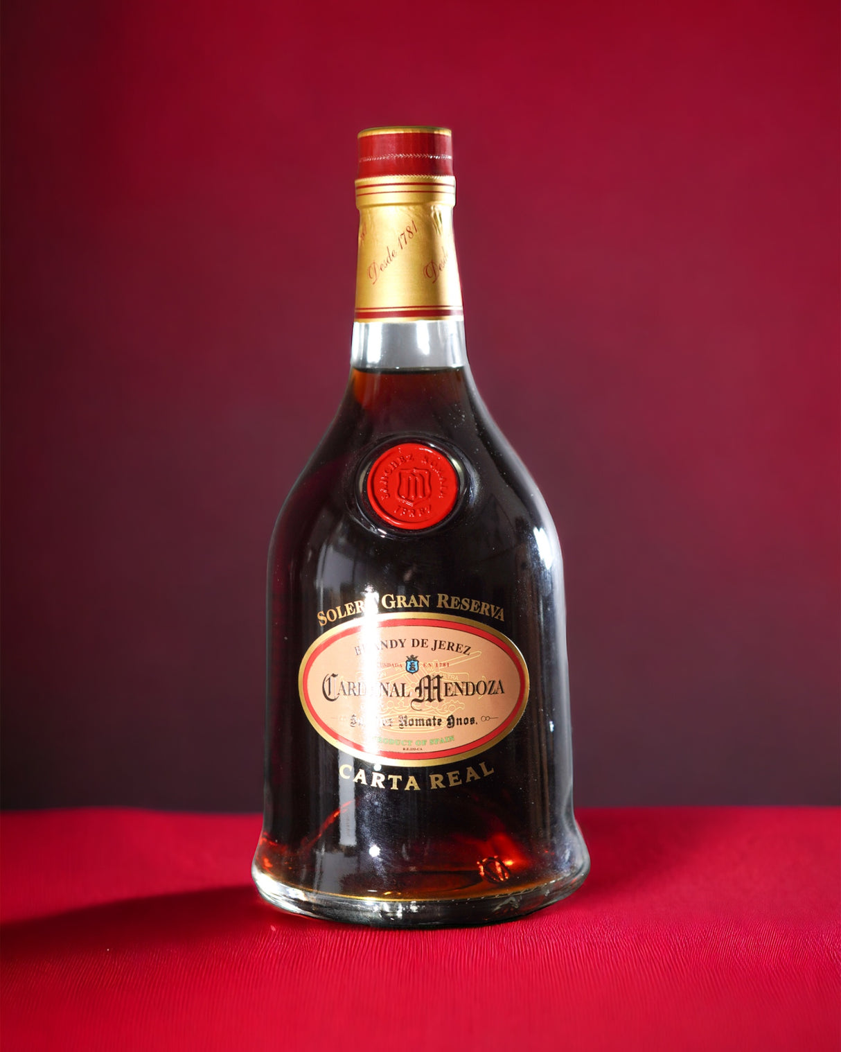 Brandy Cardenal Mendoza Carta Real Gran Reserva
