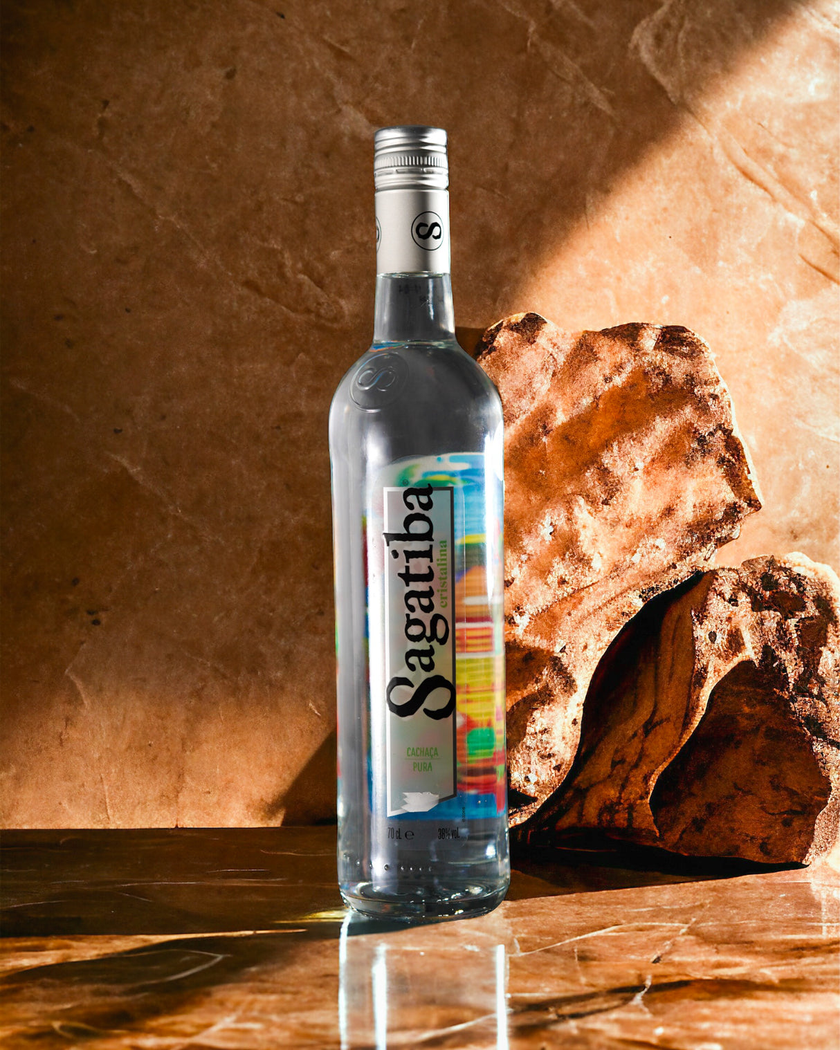 Sagatiba Cristalina Cachaça Licor Silver