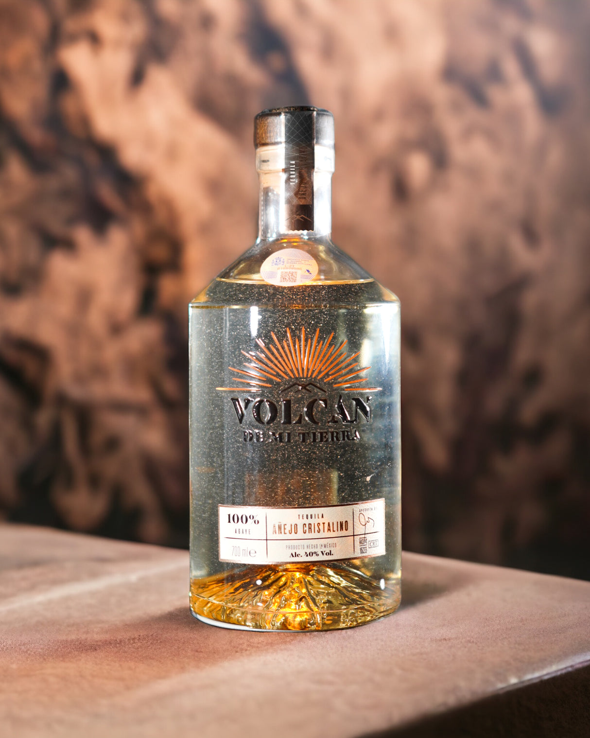Tequila Volcán de mi Tierra Añejo Cristalino