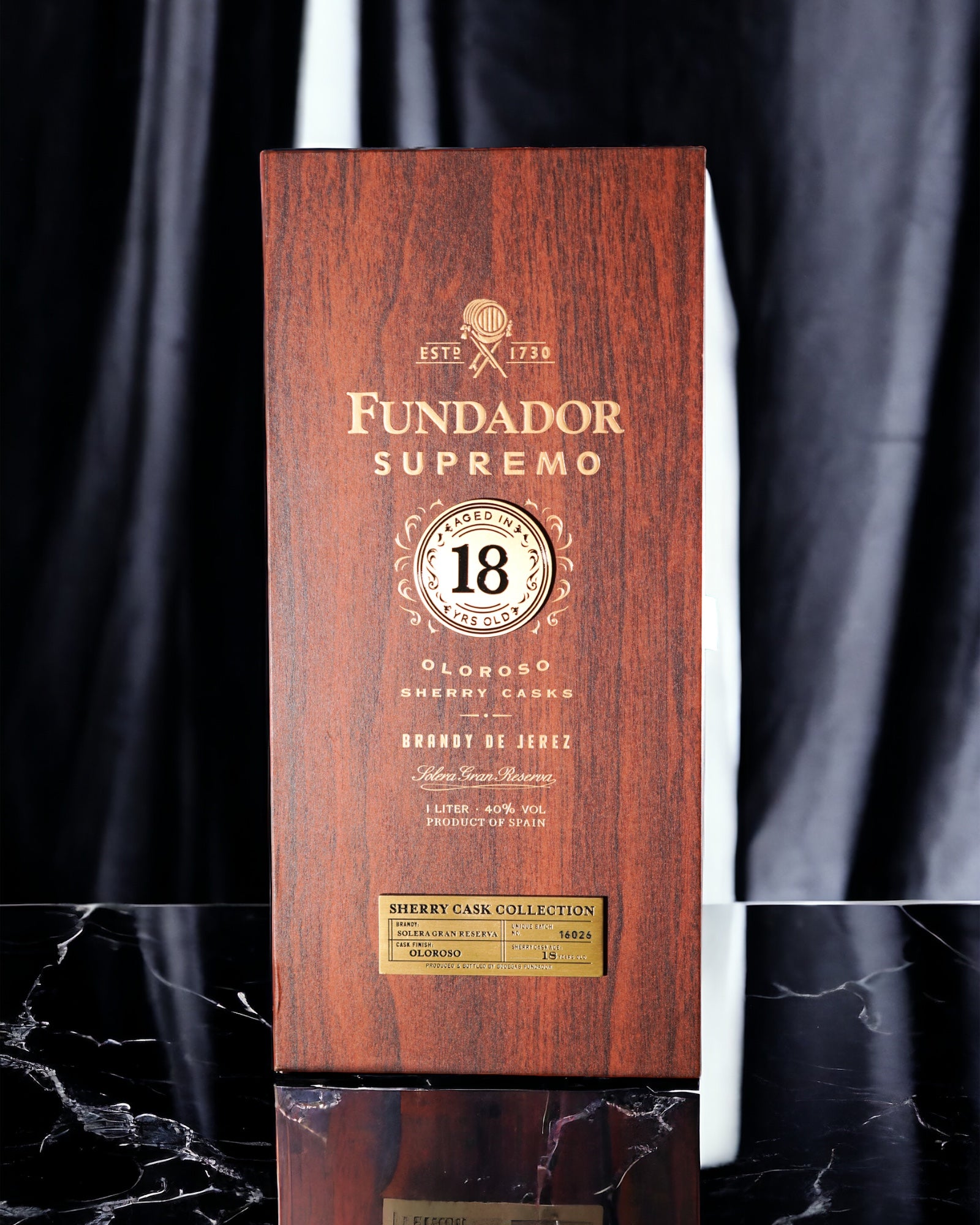 Fundador Supremo 18 Años – Brandy de Jerez de Lujo | Barcelona