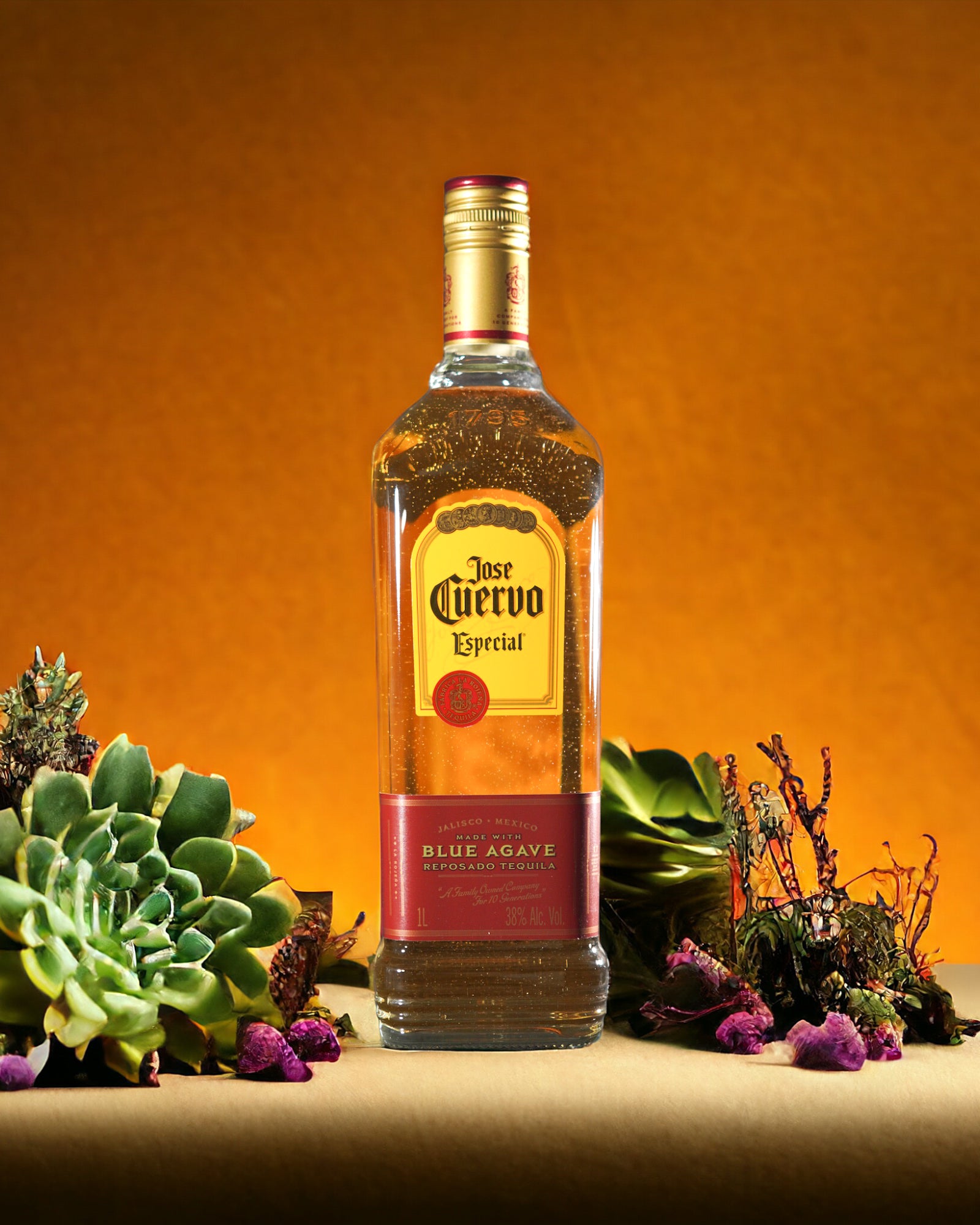 Jose Cuervo Especial Tequila Reposado 1L - Bodegas La Catedral