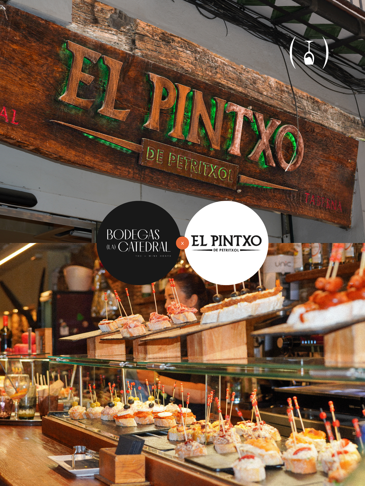 Cata de Vinos en El Pintxo de Petritxol - Barcelona