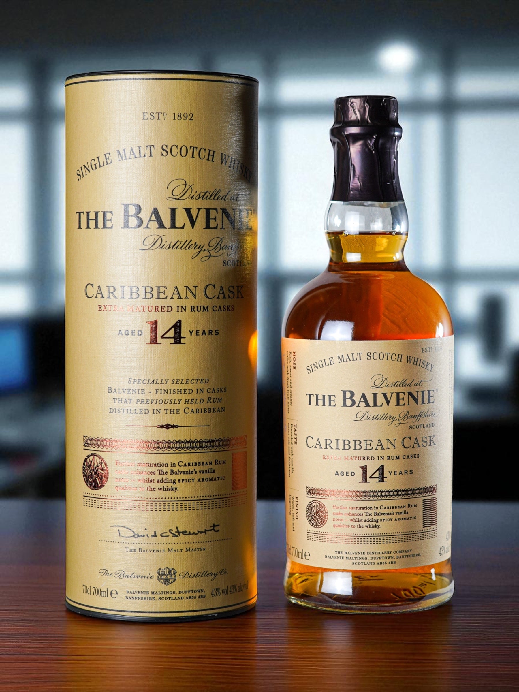 Balvenie Caribbean Cask 14 Years | Single malt available in